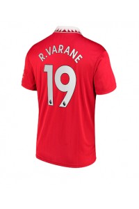 Manchester United Raphael Varane #19 Fotballdrakt Hjemme Klær 2022-23 Korte ermer